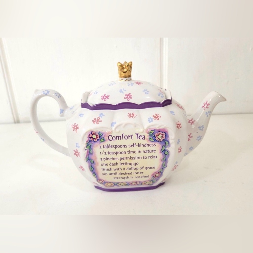 Comfort Tea Teapot Papel Giftware